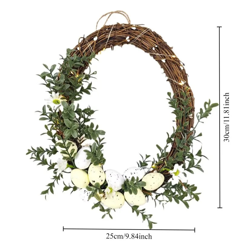Easter Egg Wreath