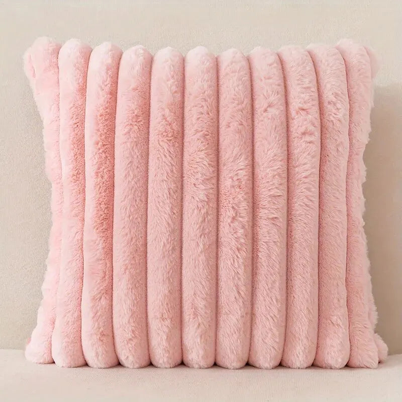 Stripe Corduroy Pillow Cover - 1 Pc