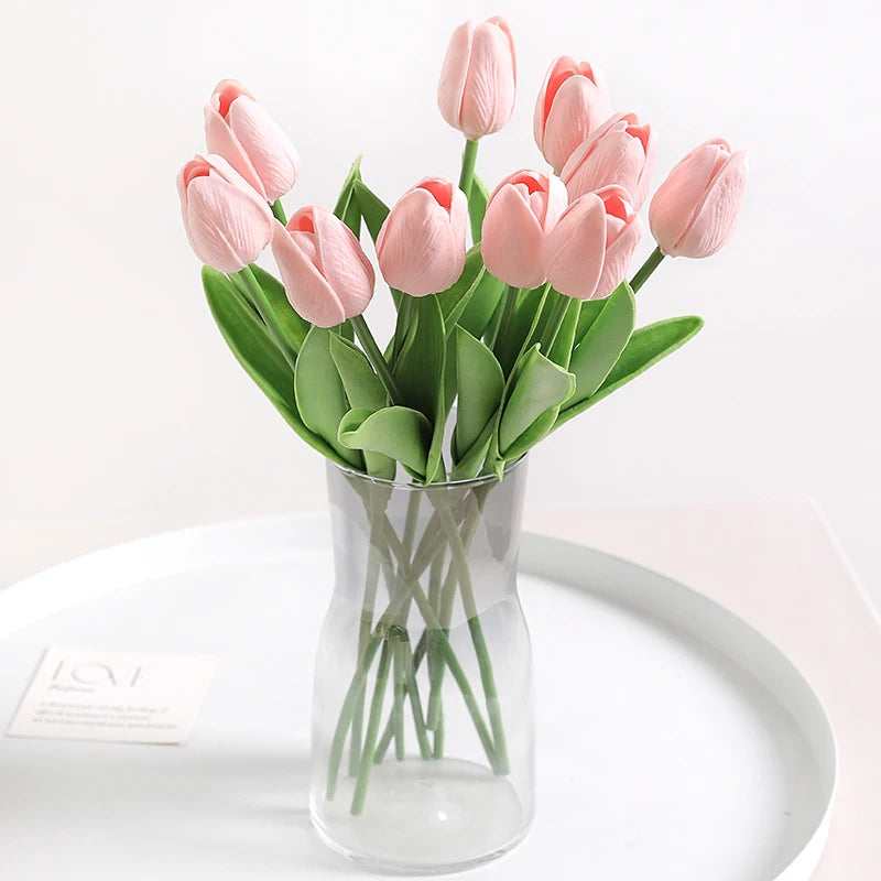 Artificial Tulip Flowers - 10 pcs