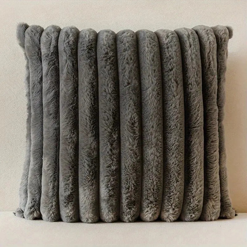Stripe Corduroy Pillow Cover - 1 Pc